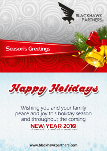 Happy Holidays - New Year 2016